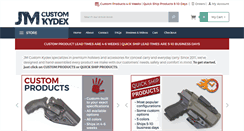 Desktop Screenshot of jmcustomkydex.com